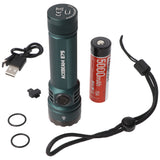 AceBeam E75 Quad Core LED Taschenlampe schwarz