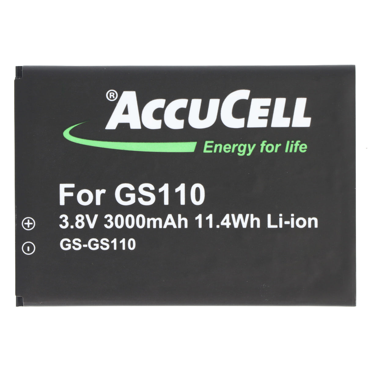 AccuCell Akku passend für Gigaset GS110 Li-ion 3.8V 3000mAh 11.4Wh