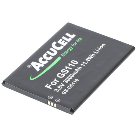 AccuCell Akku passend für Gigaset GS110 Li-ion 3.8V 3000mAh 11.4Wh