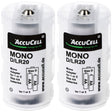 AccuCell Universal Mono D Adapter im 2er Pack für 1 oder 2 Mignon, AA,