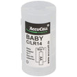 AccuCell Universal Baby C Adapter für je 1x Mignon/AA auf Größe Baby, 