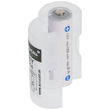 2x AccuCell Adapter C, Baby, LR14 und Panasonic eneloop 2-Pack BK-3MCDE/2BE Akku NiMH, Mignon, AA, HR06, 1.2V und 2000mAh