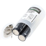 Panasonic eneloop Mono 5000mAh bestehend aus 1x AccuCell Adapter D und 2x eneloop pro AA
