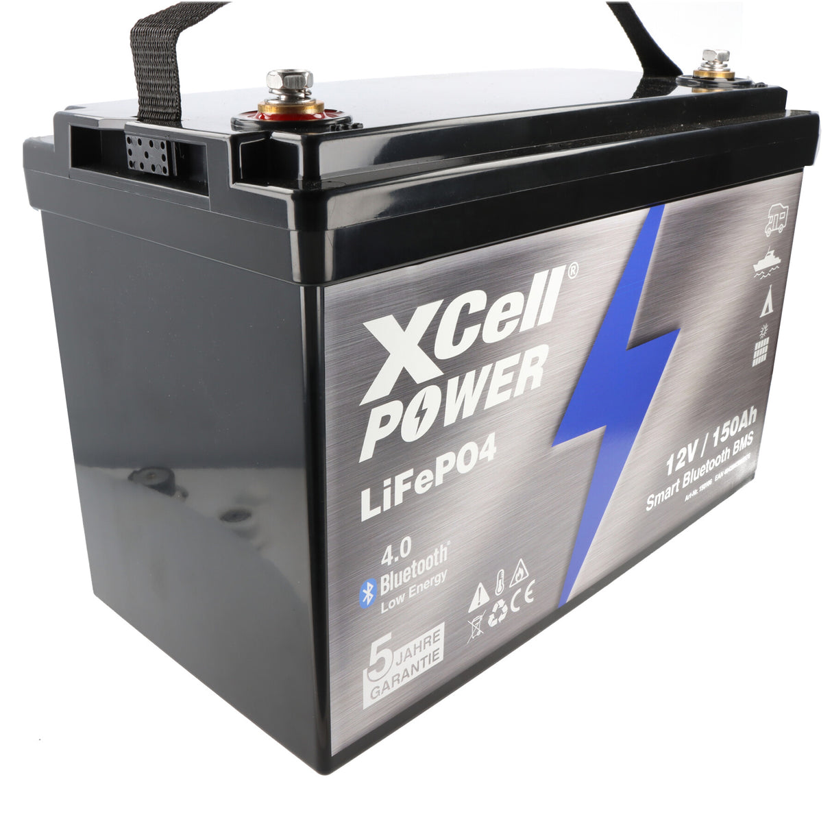XCell LiFePO4 Smart BMS 12,8V / 150Ah Pro Ultimate inkl. 4.0 Bluetooth