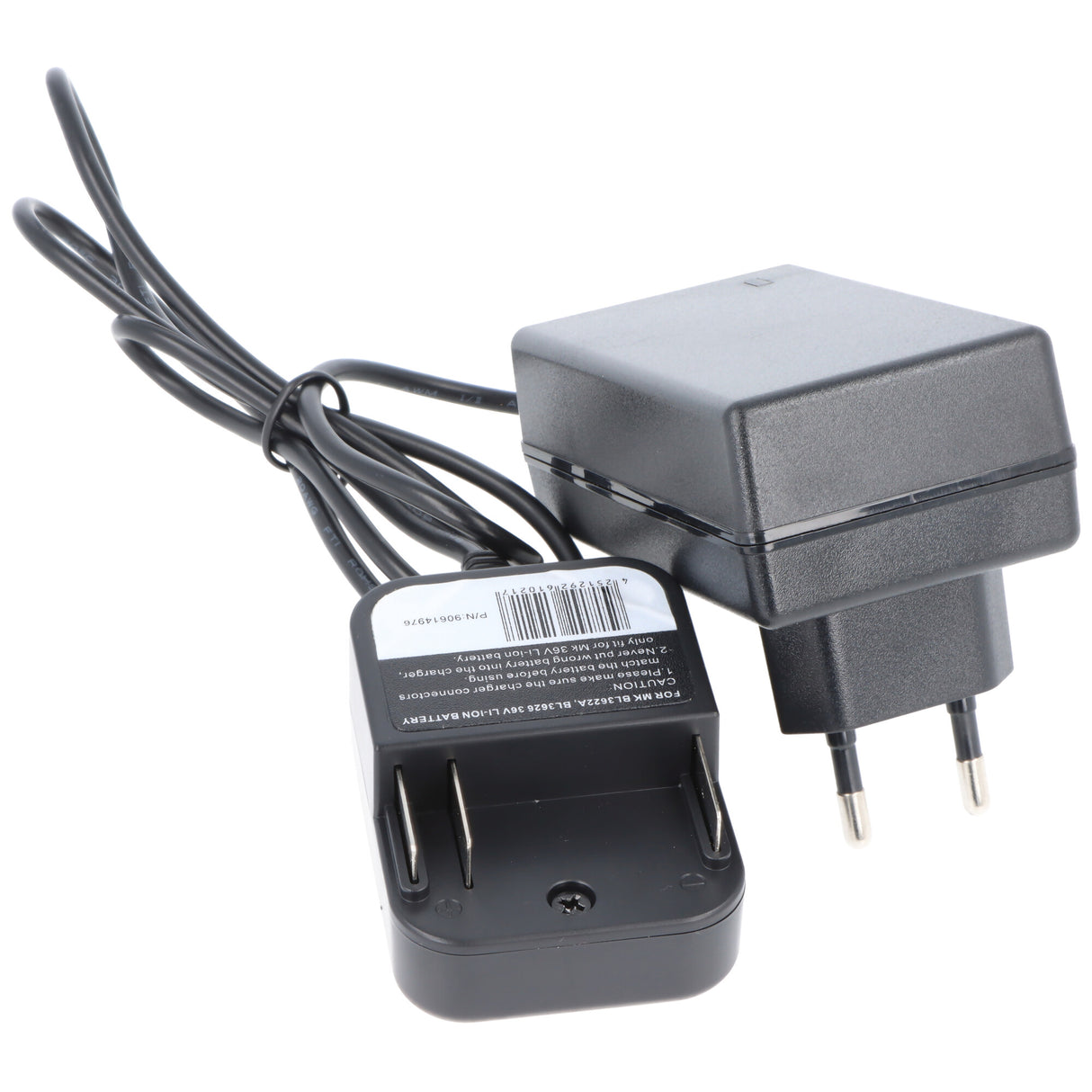 AccuCell Ladegerät passend für Makita BHR261, 194874-0, BL3626, für 36 Volt Li-Ion Werkzeugakkus