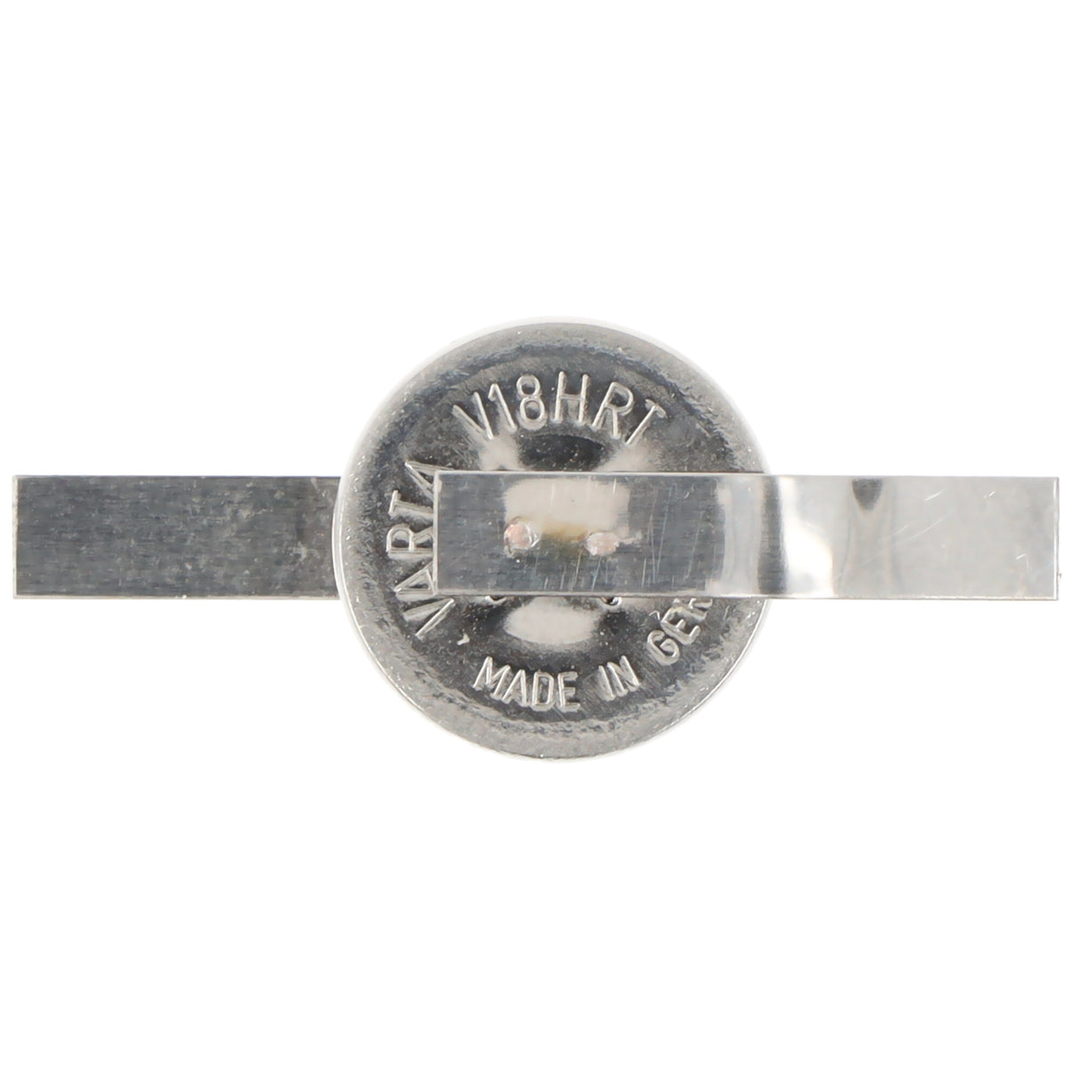 Varta V18HRT NiMH Akku aufladbare Knopfzelle, 1,2 Volt, mit Lötfahne Z-Form