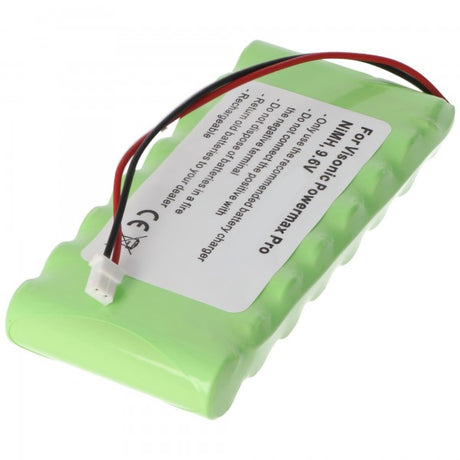 AccuCell Akku passend für den Visonic 0-9912-G, GP220AAH8BMX, GP180AAH8BMX, 103-300672 9,6V 2100mAh