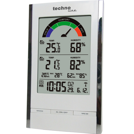 Technoline WS 9480 - Raumklima Station