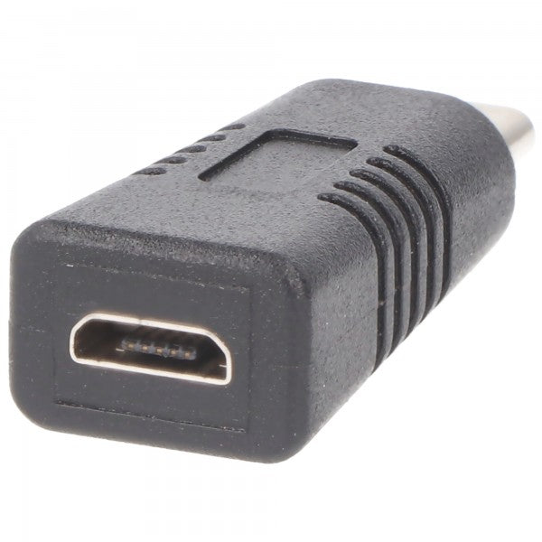 Heitech Adapter 3-er Set für Micro-USB und Mini-USB auf USB-C Stecker