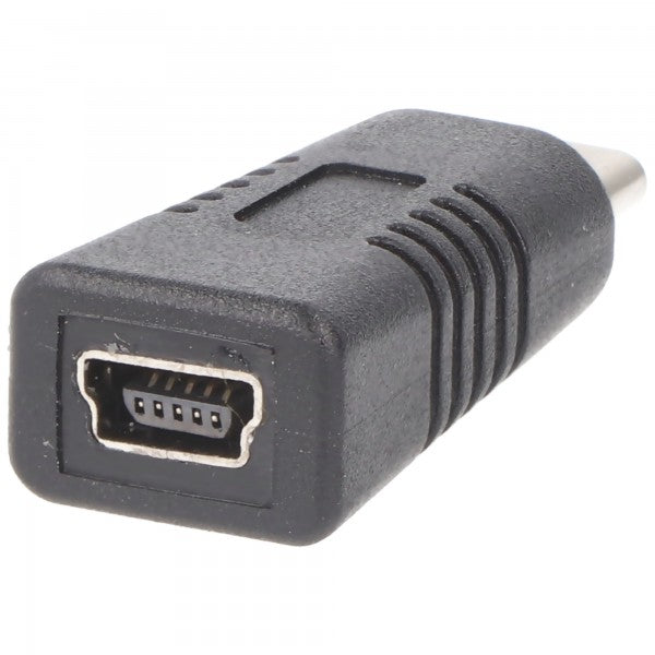 Heitech Adapter 3-er Set für Micro-USB und Mini-USB auf USB-C Stecker