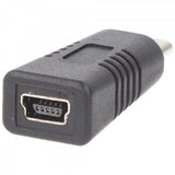 Heitech Adapter 3-er Set für Micro-USB und Mini-USB auf USB-C Stecker