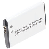 1300mAh
