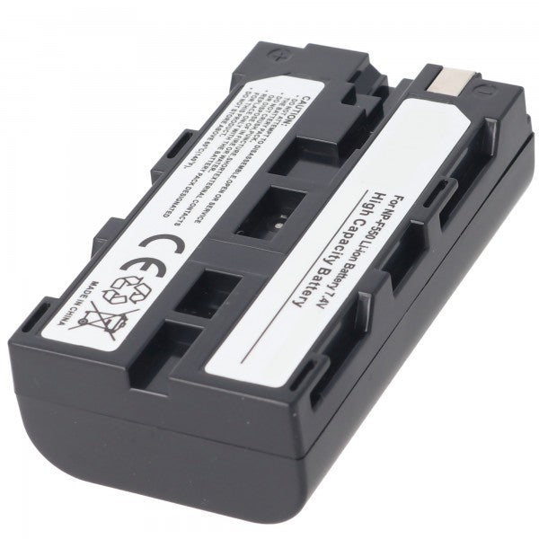 AccuCell Akku passend für Sony NP-F330, CCD-SC, CCD-TR, Sony NP-F330, Sony NP-F550, MBP-2S1PSD26, Akku für Sonon 300I