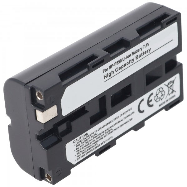 AccuCell Akku passend für Sony NP-F330, CCD-SC, CCD-TR, Sony NP-F330, Sony NP-F550, MBP-2S1PSD26, Akku für Sonon 300I
