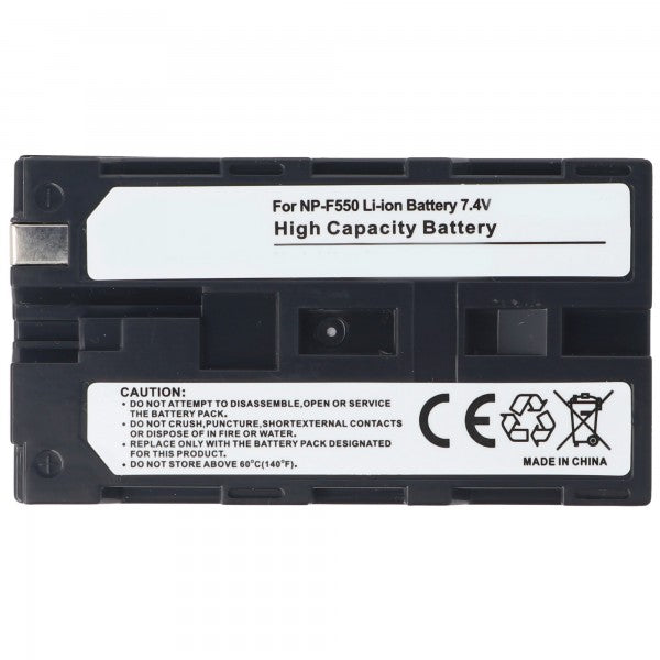 AccuCell Akku passend für Sony NP-F330, CCD-SC, CCD-TR, Sony NP-F330, Sony NP-F550, MBP-2S1PSD26, Akku für Sonon 300I