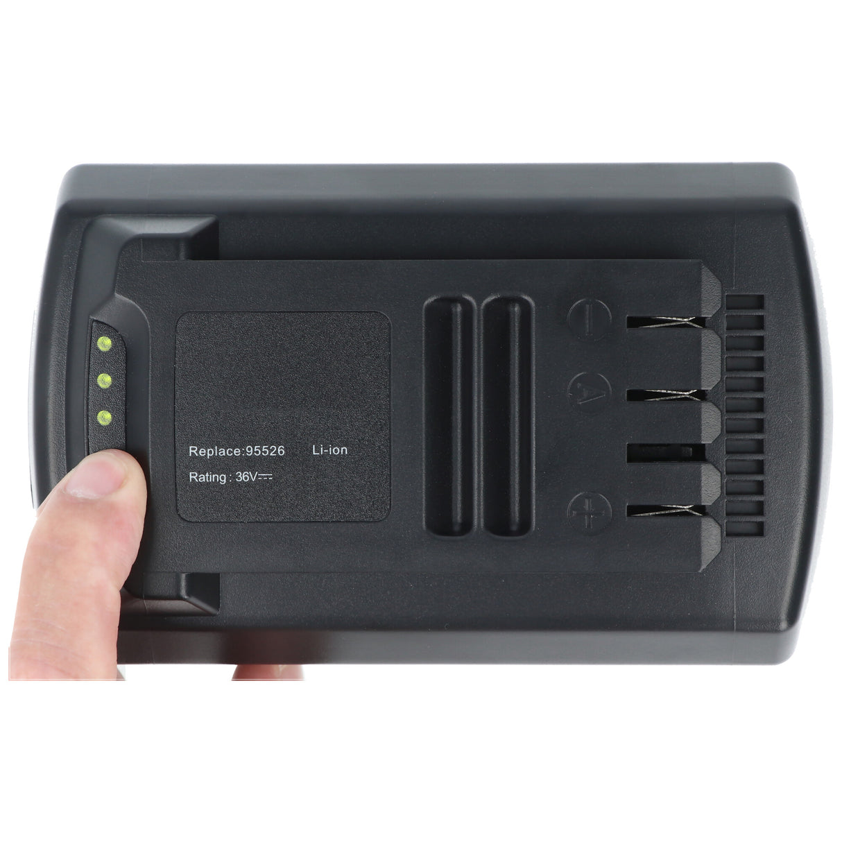 AccuCell Akku passend für den Güde 95526 Akku Li-Ion 36V 4Ah Garden Feelings R1S-360-AH-C 36V