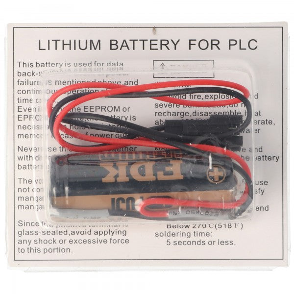 AccuCell CR8LHC Lithium Batterie passend für Fuji CR8-LHC, FDK CR8.L, CR8.LHC, THP3053