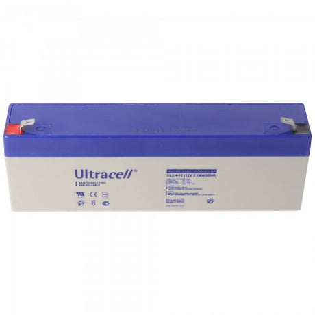 Ultracell Akku für für ABUS Alarmsirene Blitzleuchte SG1800 Jablotron Oasis Alarmzentrale 12V