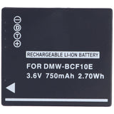 AccuCell Akku passend für den Panasonic DMW-BCF10, DMW-BCF10E, BCF-10, CGA-S/106C, , CGA-S106C Akku Li-Ion