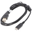AccuCell USB-Verbindungskabel passend für die Panasonic Lumix DMC-FT1,