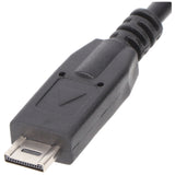 AccuCell USB-Verbindungskabel passend für die Panasonic Lumix DMC-FT1, DMC-FT2, DMC-FZ38, DMC-GH1, DMC-TZ6, DMC-TZ7, DMC-TZ10