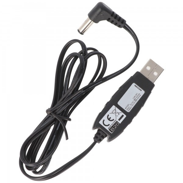 AccuCell Spannungswandler 5V USB auf 12V für Ladegerät 5101