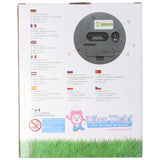 Technoline ABC spielerisch die Uhrzeit lernen, Miss Ticki der Kinderwecker pink weiß, inklusive Batterie