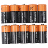 Duracell CR123A Lithium Batterie, 3V, Photobatterie CR123 A, im praktischen 10er Streifen ( 10 St. )