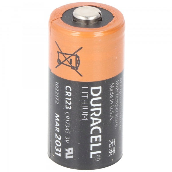Duracell CR123A Lithium Batterie, 3V, Photobatterie CR123 A, im praktischen 10er Streifen ( 10 St. )