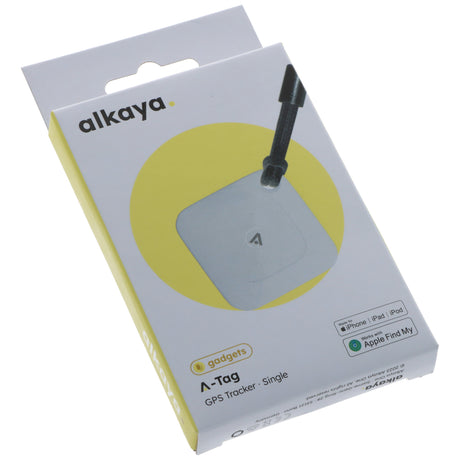 alkaya. | A Tag GPS Tracker Bluetooth Tracker Kompatibel für Apple "Find my", Schwarz