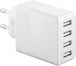 Goobay 4-fach USB-Ladegerät 30W bis zu 4 Geräte gleichzeitig laden