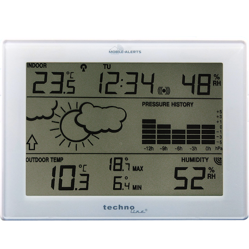 Technoline MA 10006 - Wetterstation mit Datenübertragung direkt auf Ihr Smartphone