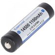 Keeppower Akku 14500 3,7V 1100mAh Li-Ion Akku PCB geschützt P1450C3