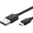 AccuCell Micro-USB Schnellladekabel 1m schwarz micro-USB Sync- & Ladek