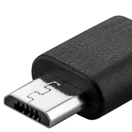 AccuCell Micro-USB Schnellladekabel 1m schwarz micro-USB Sync- & Ladekabel