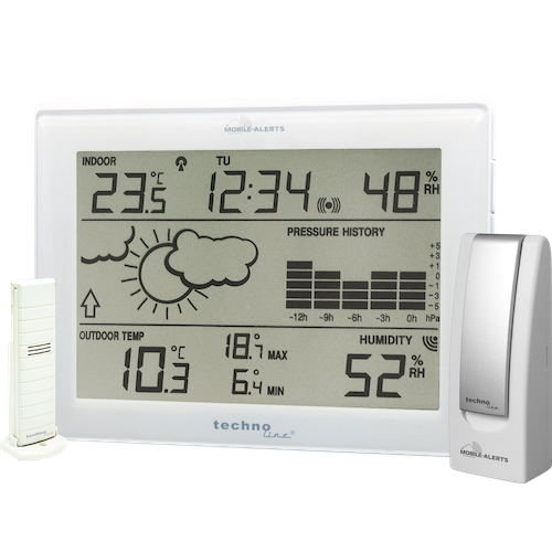 Technoline MA 10006 - Wetterstation mit Datenübertragung direkt auf Ihr Smartphone