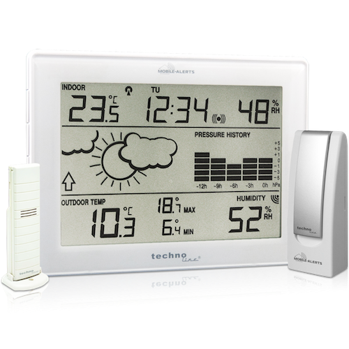 Technoline MA 10006 - Wetterstation mit Datenübertragung direkt auf Ihr Smartphone