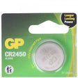 CR2450 GP Lithium Knopfzelle 3V 5 Stück