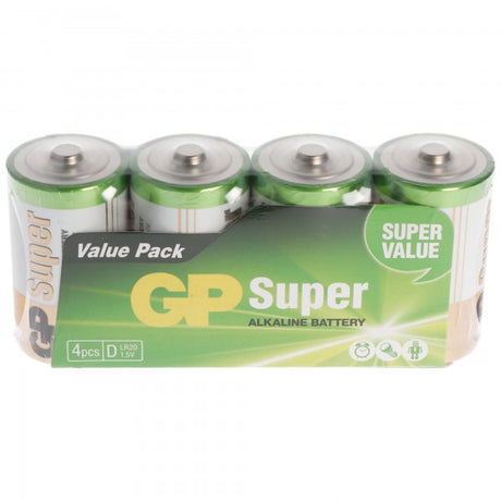 GP Batteries C Baby Batterie GP Alkaline Super 1,5V (4 Stück)
