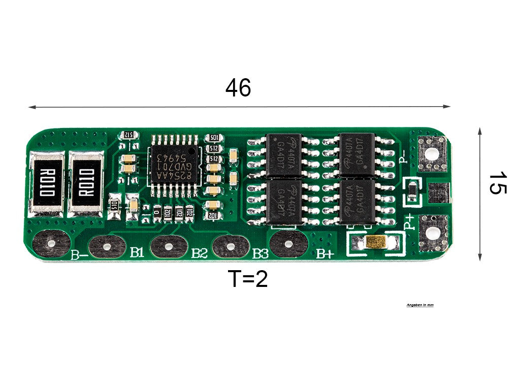 4S PCB/PCM - Keeppower WYY-EBD02-AB (Schutzelektronik)
