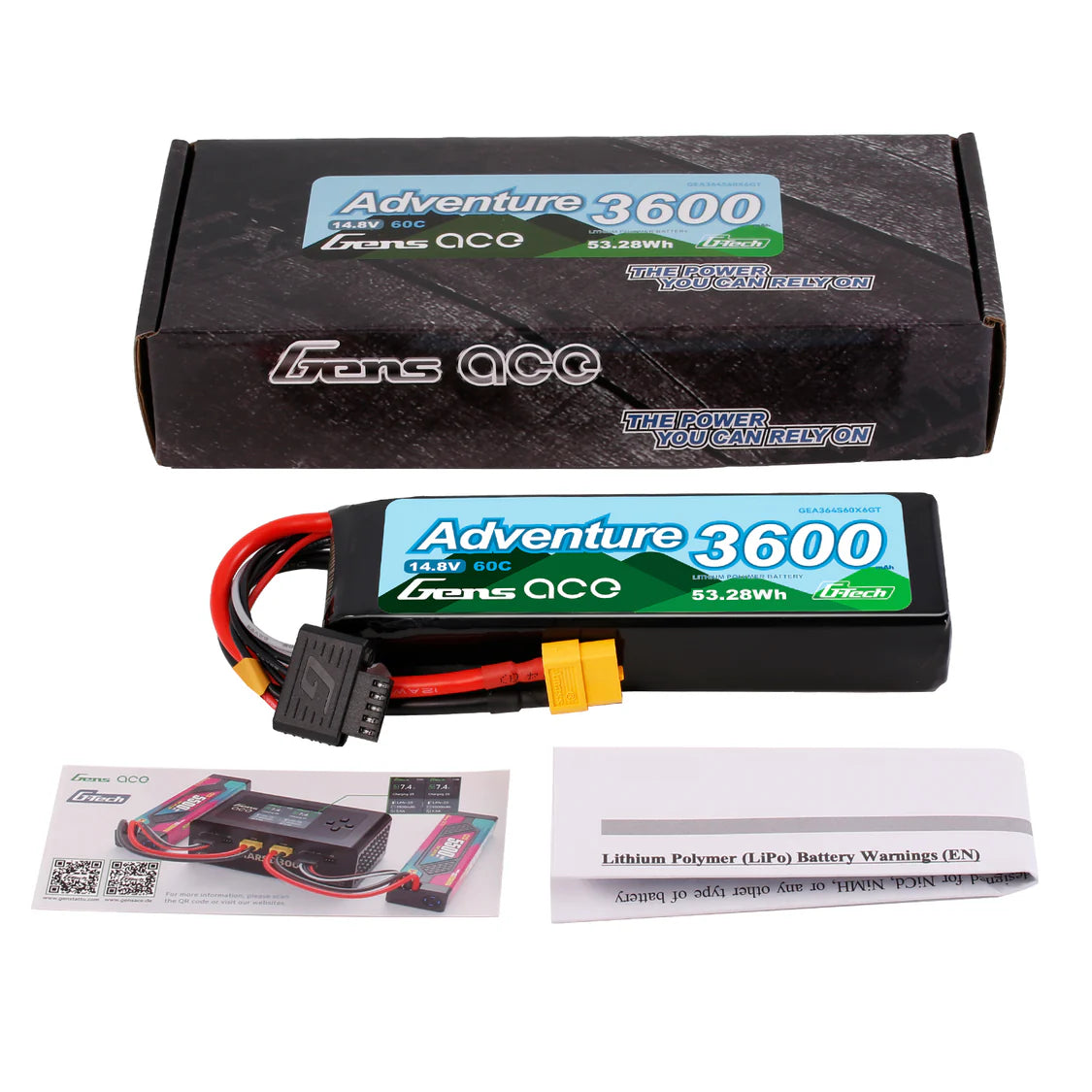 3600mAh / 4S / XT60