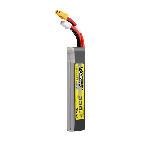 Tattu R-Line 2S 550mAh 7,4V 2S1P 95C Lipo-Akku Langpackung