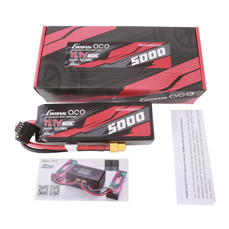 5000mAh / 3S / XT60