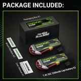 3200mAh / 2S / XT60 + TRA