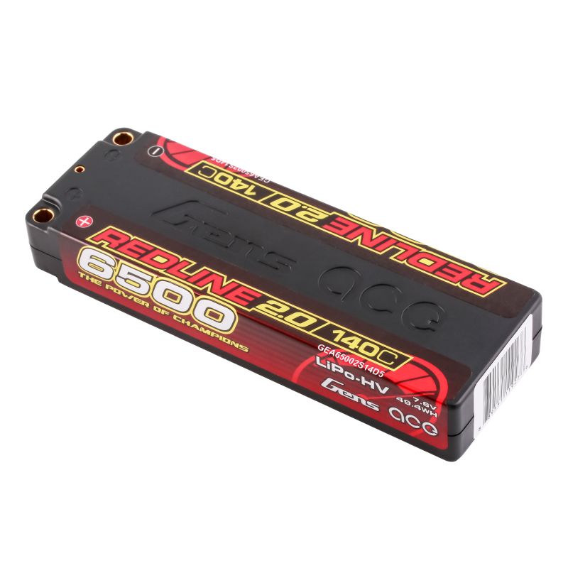 6500mAh / 2S / 5.0mm bullet