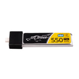 Tattu 1S 550mAh 75C 3,8V HV Lipo-Akku mit BT2.0-Stecker (5 Stück)