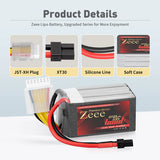 Zeee Premium Series 6S 650mAh 22,2V 100C XT30 (2 Stück)