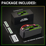 6500mAh / 4S / XT60