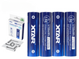 XTAR 1,5 V AA Li-Ion Akku – 4er-Set Mignon LR6 2500 mAh / 4150 mWh mit Kapazitätsindikator