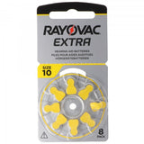 Rayovac HA10 PR70 Hörgeräte Batterien Extra Advanced 8er Sparpack 6 + 2 Gratis 5000252100966 (8 St.)